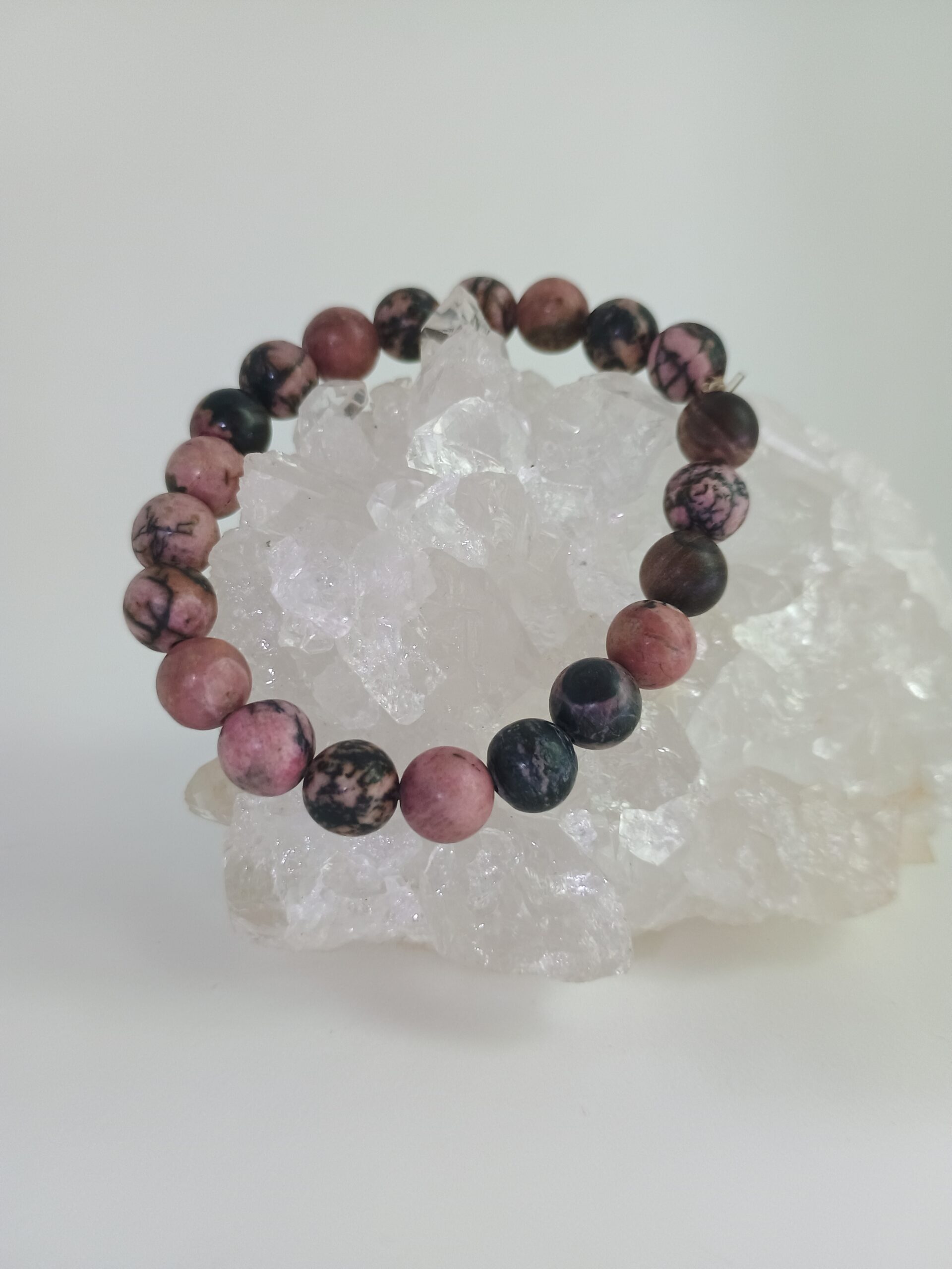 Pulseira de Rodonita Natural