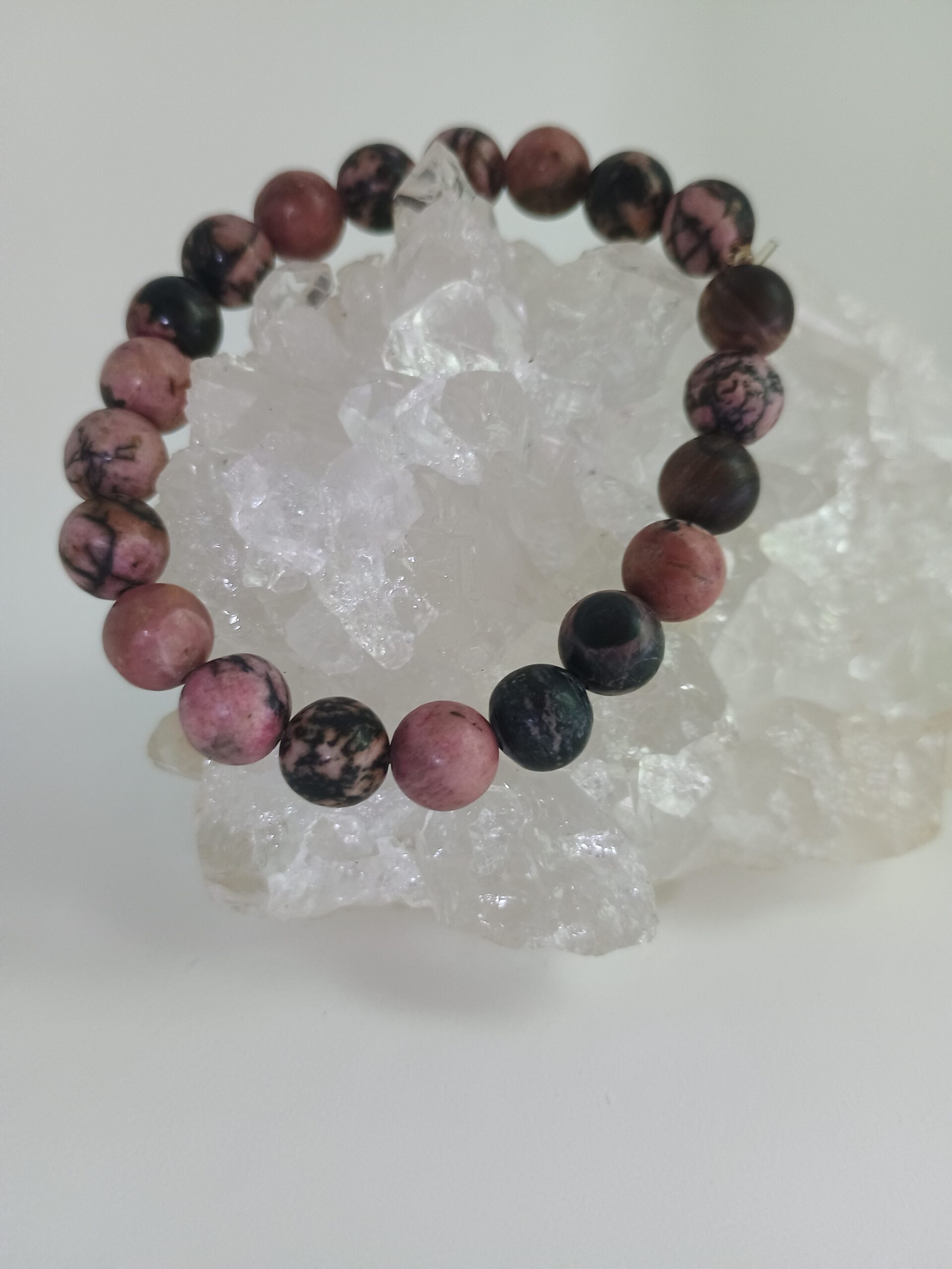 Pulseira de Rodonita Natural - Imagem 2